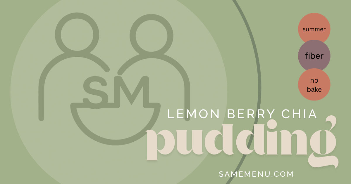 Lemon-Thyme Berry Chia Pudding
