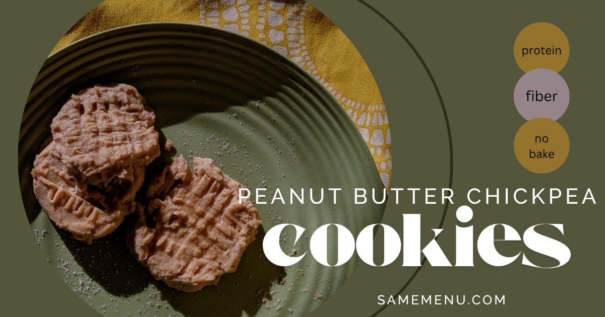 Peanut Butter Chickpea Cookie Dough
