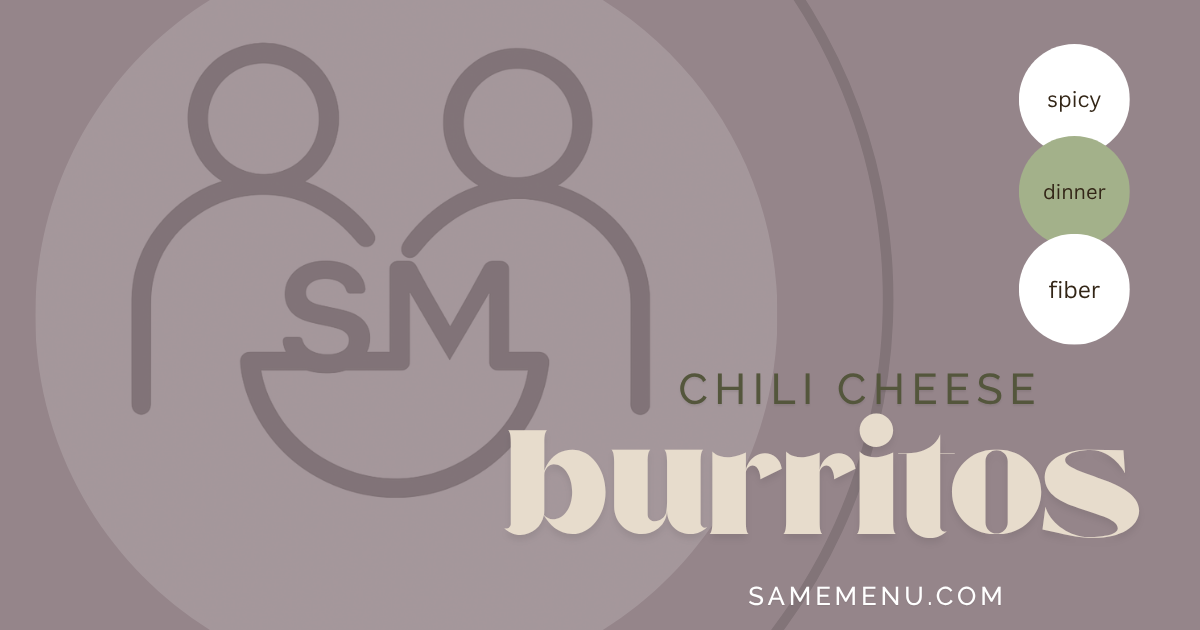 Chili Cheese Burritos