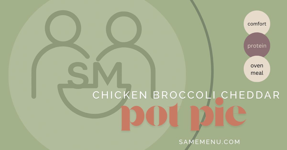 Chicken Broccoli Cheddar Pot Pie