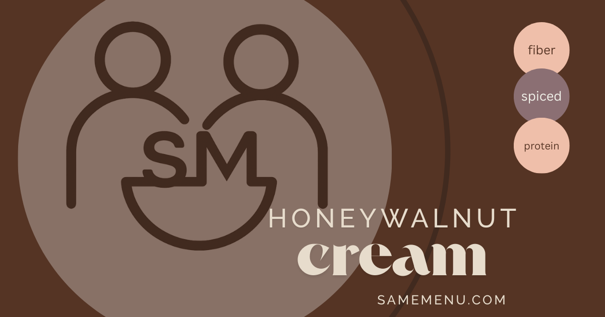 IDDSI level 4 pureed honey walnut cream recipe for dysphagia and dental pain