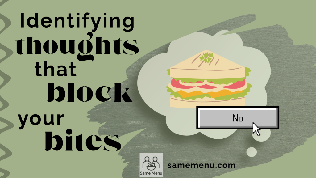 Fear of swallowing or choking can create a cycle of tension and avoidance. Discover how to identify the thoughts that block your bites and start breaking the loop.