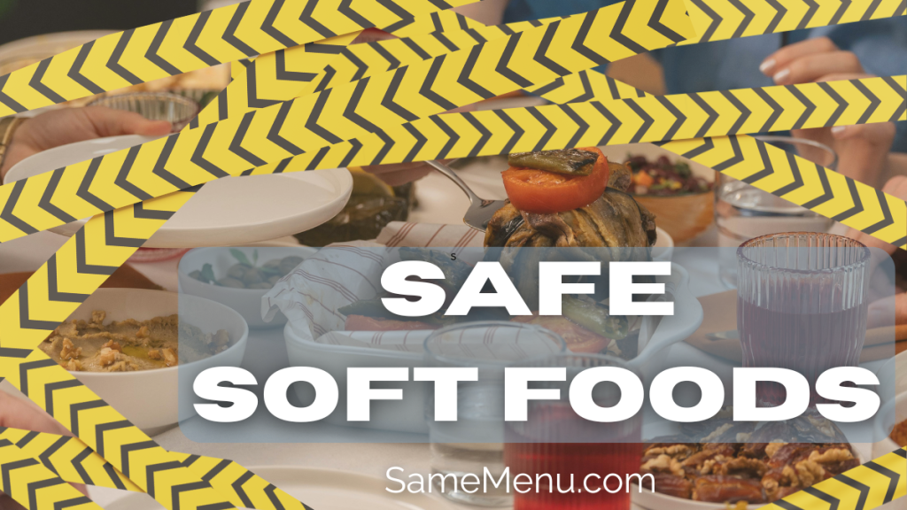 Why some soft foods still cause choking and what soft foods actually work for difficutly chewing and swallowing