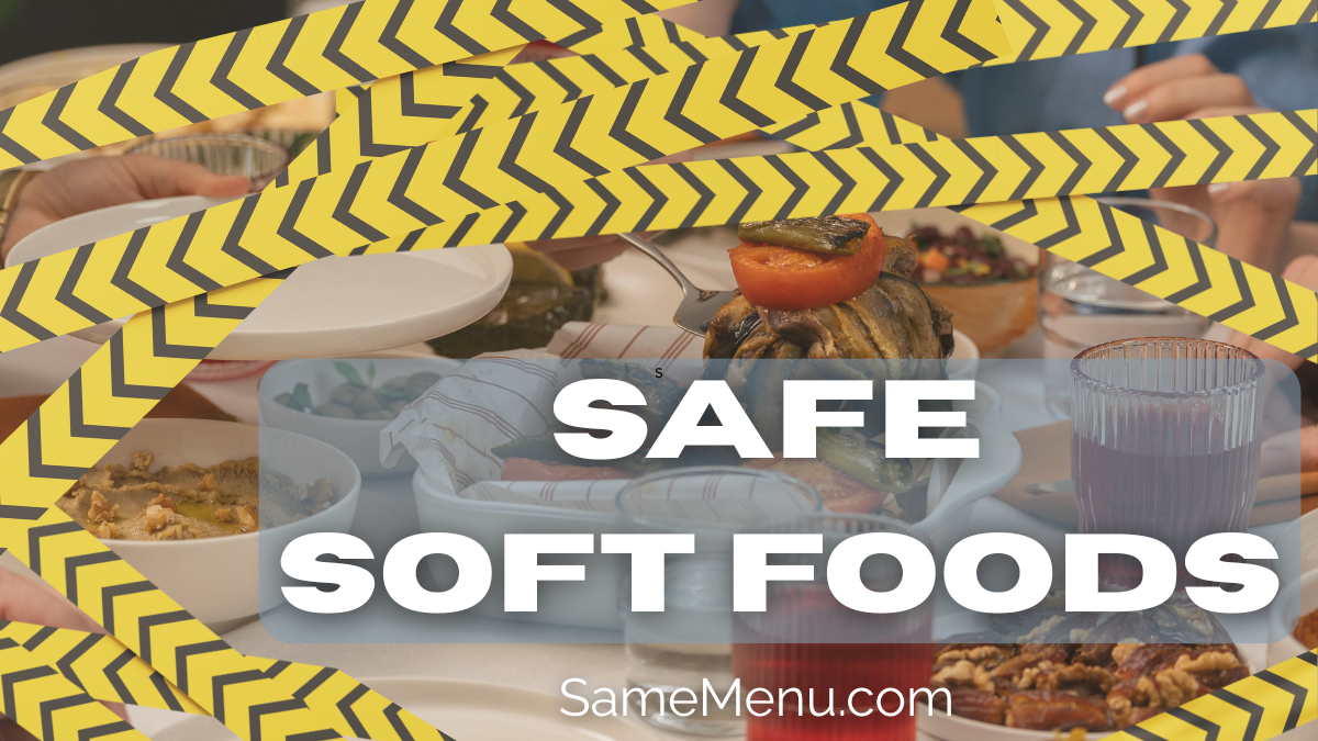 Why some soft foods still cause choking and what soft foods actually work for difficutly chewing and swallowing