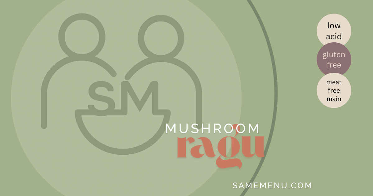 IDDSI level 5 Minced and Moist mushroom ragu for modified texture diet levels