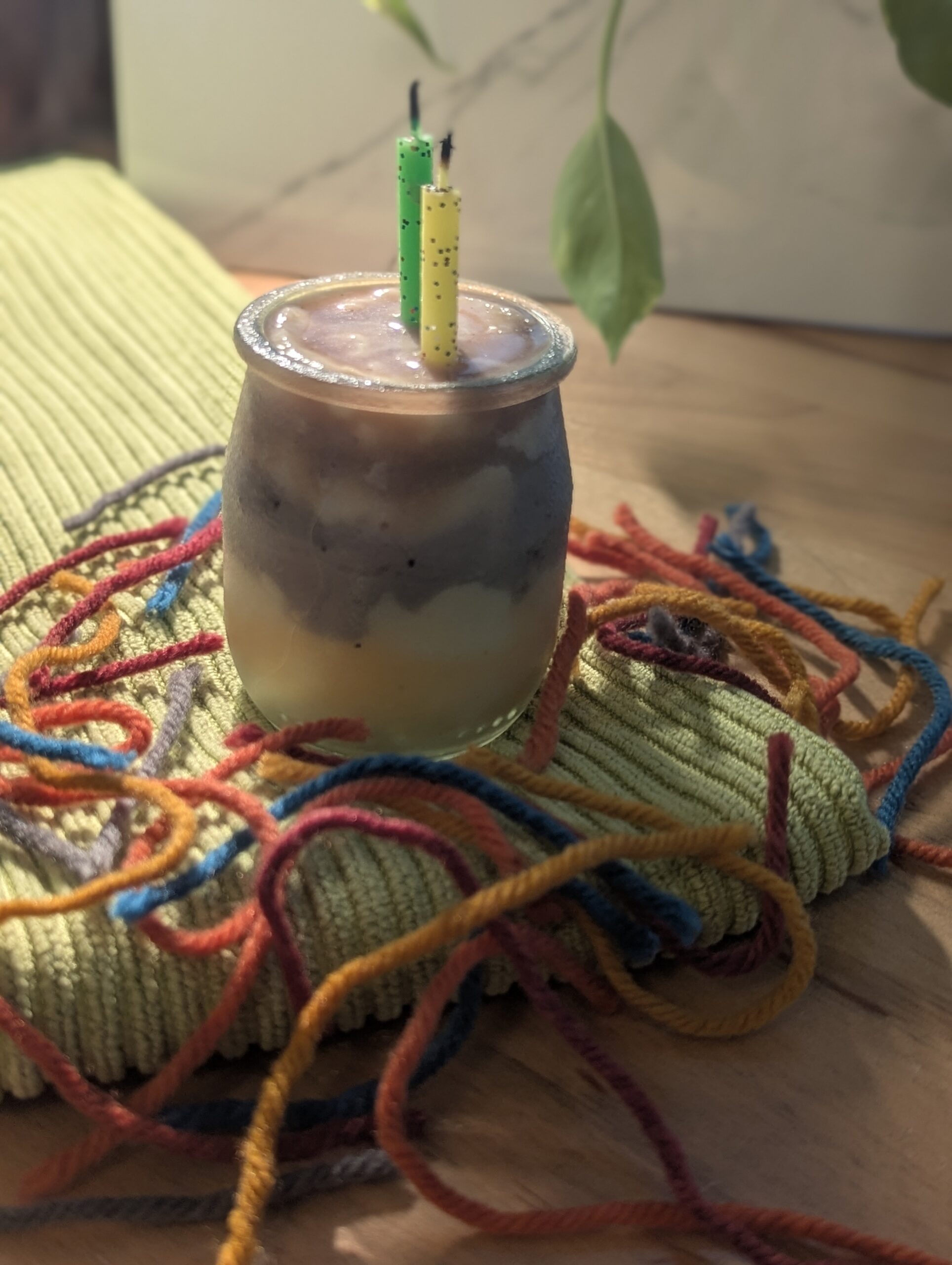 Dysphagia Friendly dessert Birthday custard for Pureed level 4 diets and up